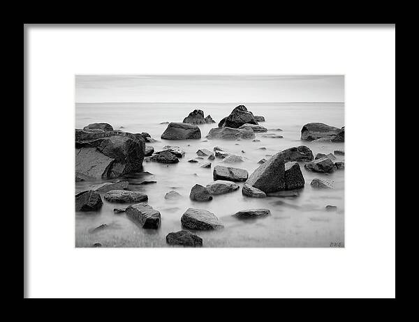 Allens Pond Framed Print featuring the photograph Allens Pond XIV BW by David Gordon