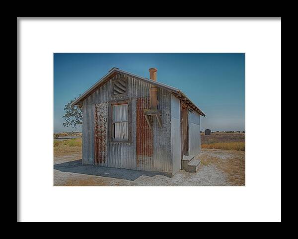 Allensworth Framed Print featuring the photograph Allensworth House by Jessica Levant