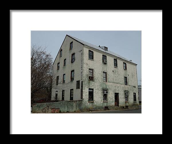 Allentown Framed Print featuring the photograph Allentown Gristmill by Steven Richman
