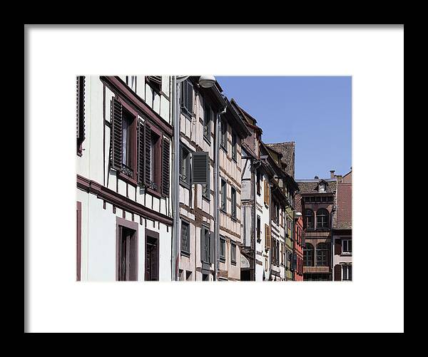Alsace Framed Print featuring the photograph Alley in La Petite France by Teresa Mucha