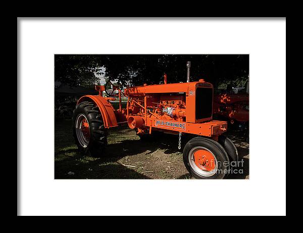 Tractor Framed Print featuring the photograph Allis-Chalmers WC by Mike Eingle