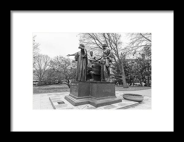 Big Ten Framed Print featuring the photograph Alma Mater University of Illinois by John McGraw