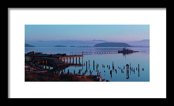 Tug Framed Print featuring the photograph Almost Home by Tim Dussault