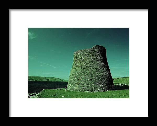 Mousa Broch Framed Print featuring the photograph Alone In The Universe by HweeYen Ong