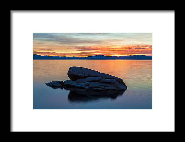 Landscape Framed Print featuring the photograph Aloneness by Jonathan Nguyen