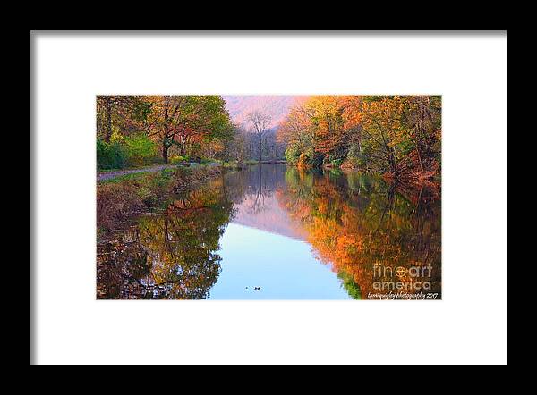 Autumn Framed Print featuring the photograph Along These Autumn Days by Tami Quigley