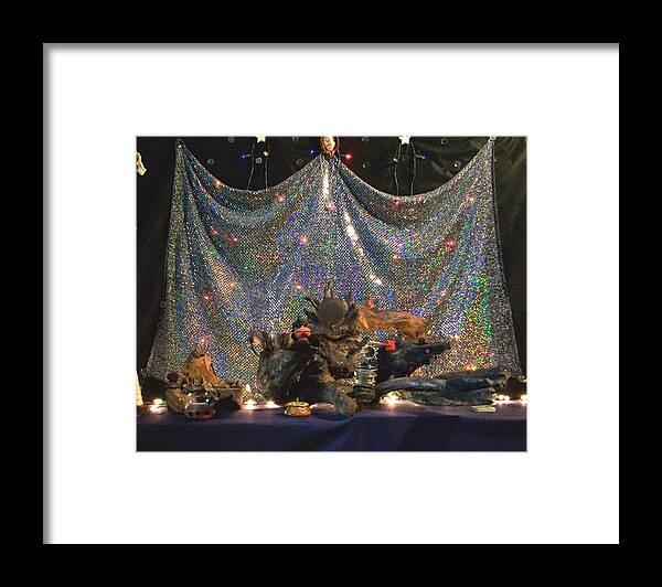 Altar Framed Print featuring the photograph Altar by Carolyn Cable