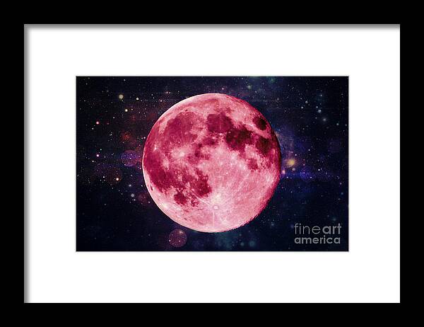 Moon Framed Print featuring the photograph Altered Universe by Kelly Nowak