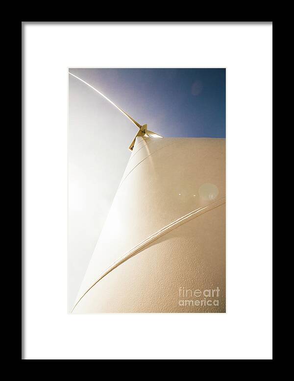 Industry Framed Print featuring the photograph Alternative energy by Jorgo Photography