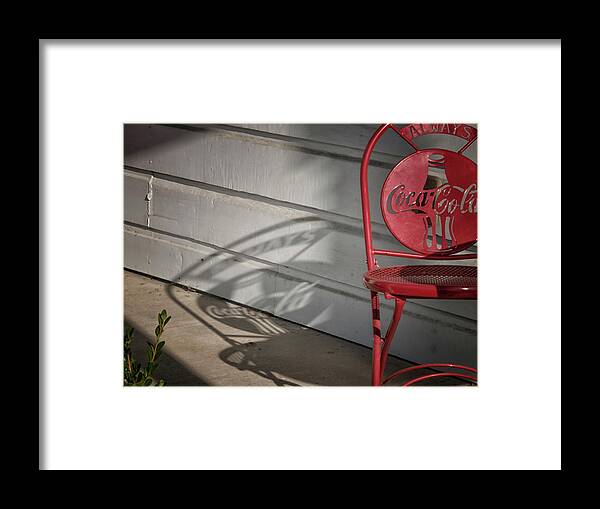 Coca Cola Framed Print featuring the photograph Always Coke by Jessica Levant
