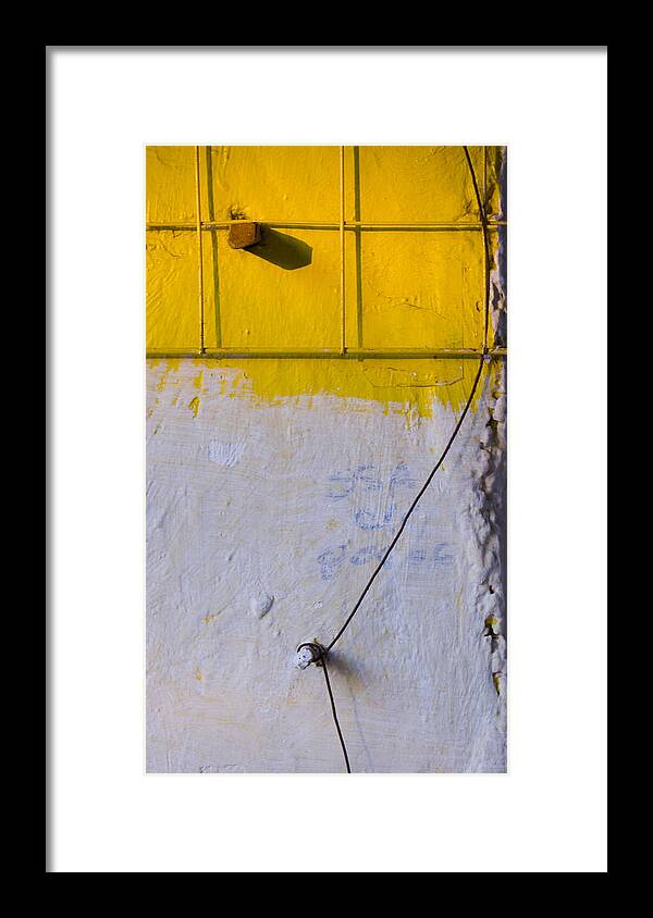 Abstract Framed Print featuring the photograph Amarillo by Skip Hunt