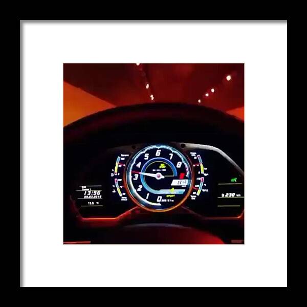 Sportscar Framed Print featuring the photograph Amazing Sound😱😱😱 #supercar by Lueca Needfordrive