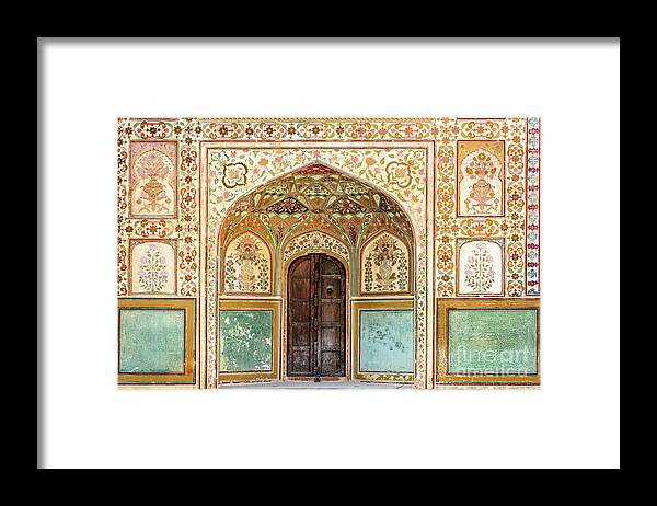 India Framed Print featuring the photograph Amer Fort 03 by Werner Padarin