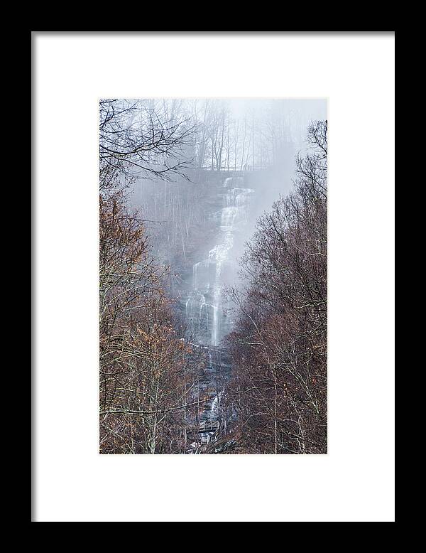 Georgia Framed Print featuring the photograph Amicalola Falls by Andrea Anderegg