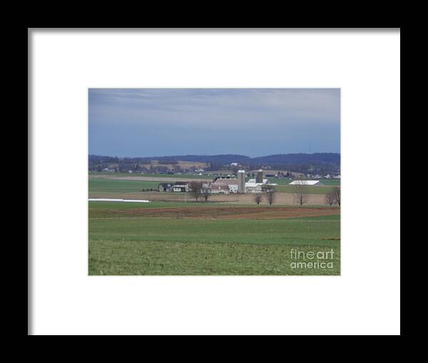 Amish Framed Print featuring the photograph Amish Homestead 3 by Christine Clark