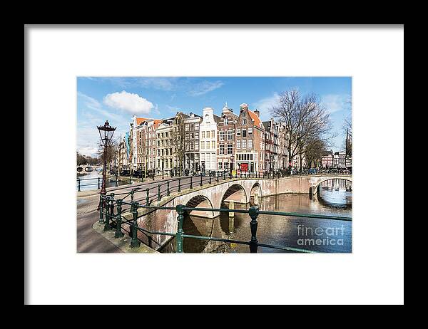 Amsterdam Framed Print featuring the photograph Amsterdam by Didier Marti