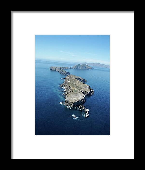 Anacapa Island Framed Print featuring the photograph Anacapa Island by Liz Vernand