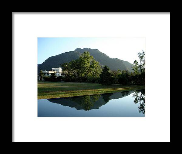 India Framed Print featuring the photograph Ananda in the Himalayas, India by Misentropy