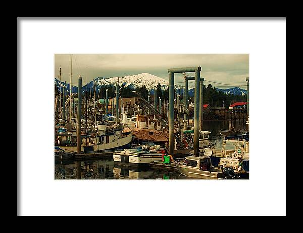 Alaska Framed Print featuring the photograph Anchored by Helen Carson