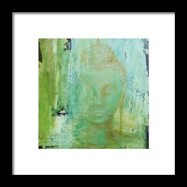Buddha Framed Print featuring the painting Ancient Buddha by Dina Dargo