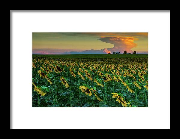 Colorado Framed Print featuring the photograph And Then Things Went Nuclear by John De Bord