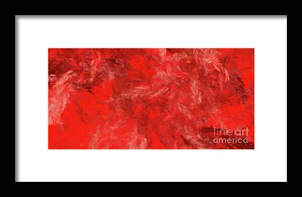 Panorama Framed Print featuring the digital art Andee Design Abstract 6 2015 by Andee Design