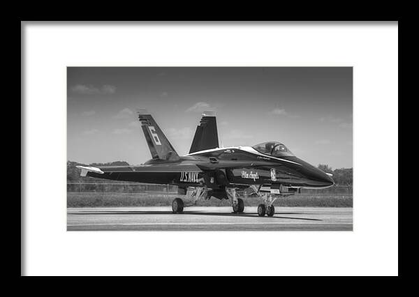 Black And White Framed Print featuring the photograph Angel 6 in Black and White by Phil And Karen Rispin