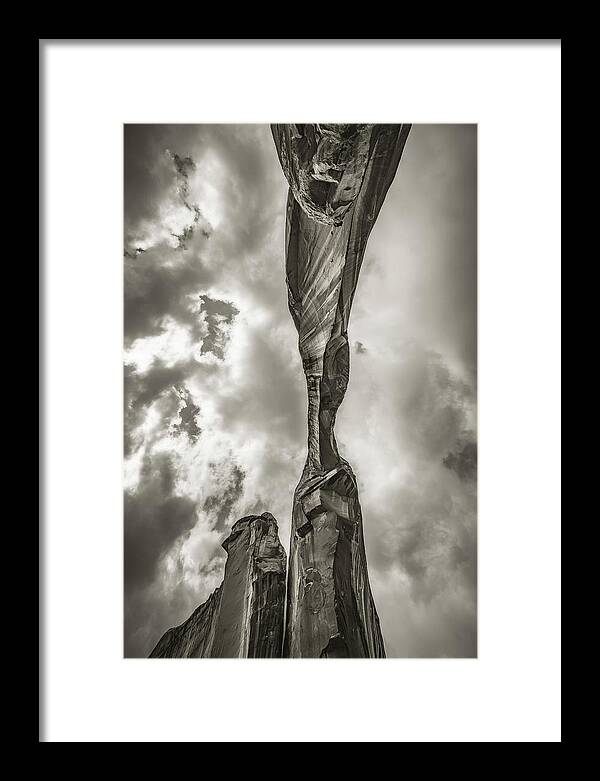 Utah Framed Print featuring the photograph Angel Arch by Whit Richardson
