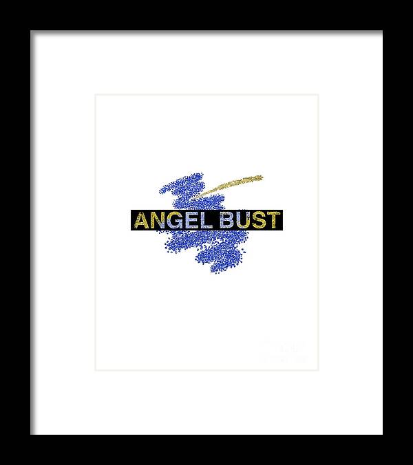Ts005 Framed Print featuring the digital art Angel Bust by Edmund Nagele FRPS