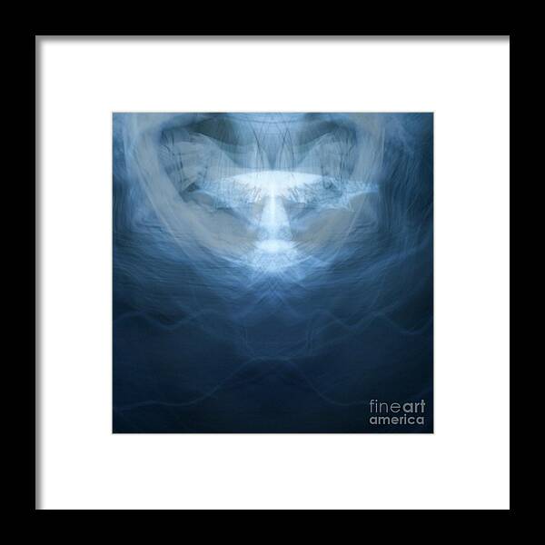 Painting With Light Framed Print featuring the photograph AngelLight by Mary Kobet