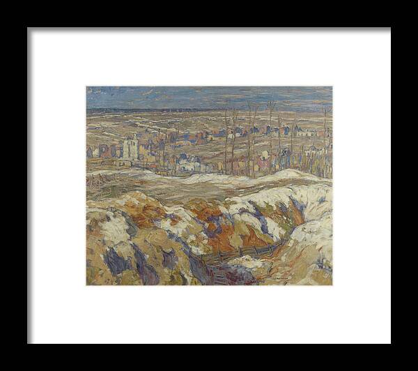 20th Century Art Framed Print featuring the painting Angres by Alexander Young Jackson