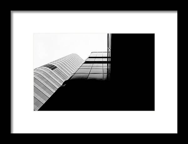 B&w Framed Print featuring the photograph another letter J by Kreddible Trout