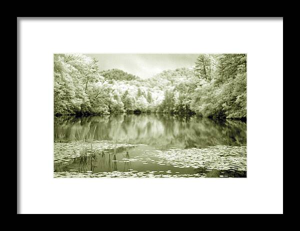 Infrared Framed Print featuring the photograph Another World by Alex Grichenko