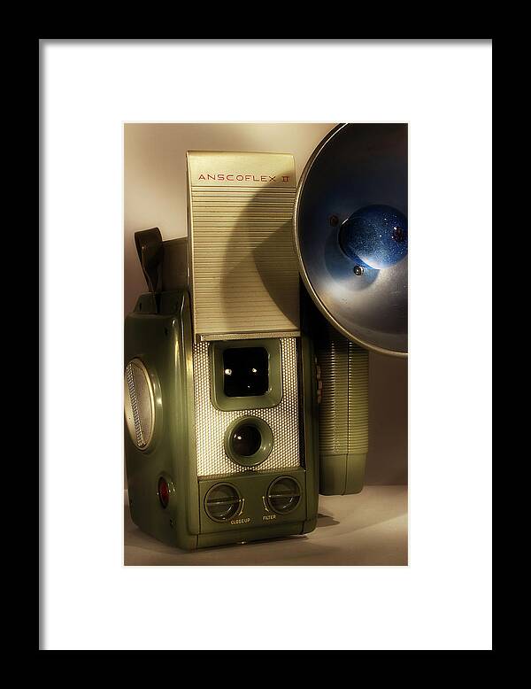 Camera Framed Print featuring the photograph Anscoflex ii by Mike Eingle