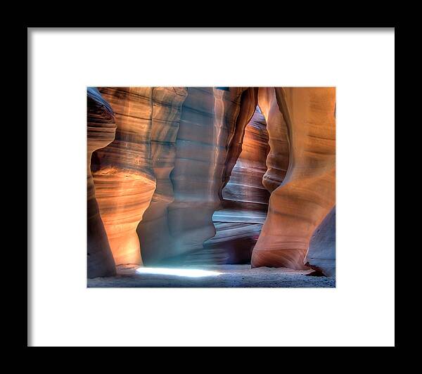 Antelope Framed Print featuring the photograph Antelope Canyon by Farol Tomson