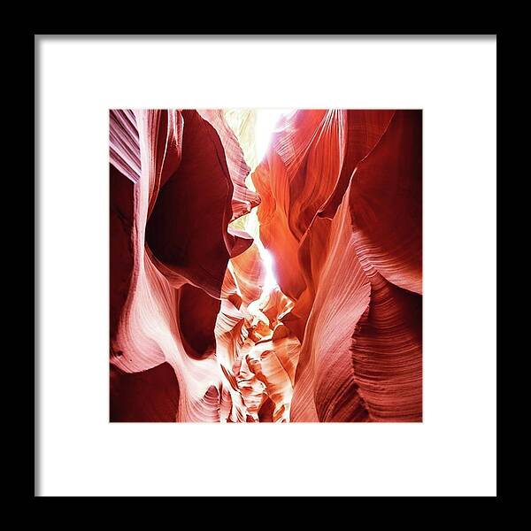 Travel Framed Print featuring the photograph #antelopecanyon #canyon #antelope by Fink Andreas
