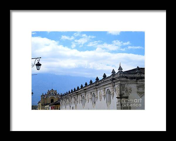 Antigua Framed Print featuring the photograph Antigua Roof 2 by Randall Weidner