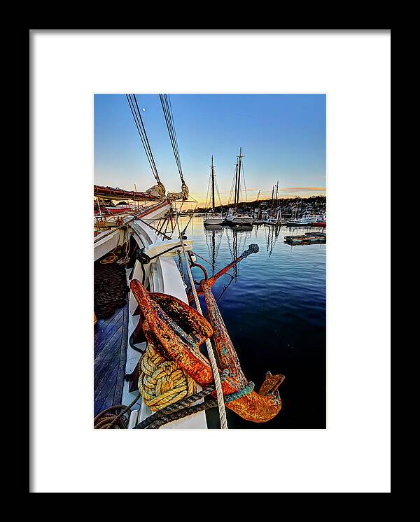Anchor Framed Print featuring the photograph AOB by Jeff Cooper