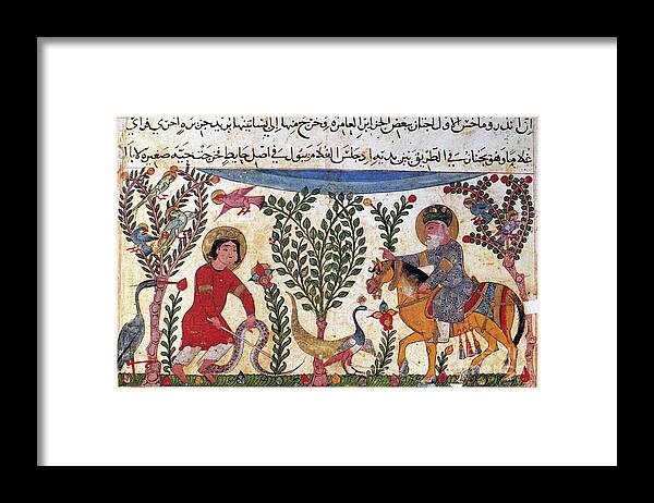 12th Century Framed Print featuring the photograph Arabic Physician by Granger