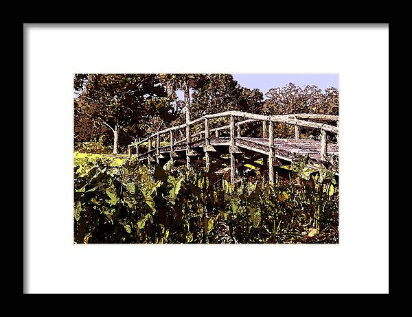 Landscape Framed Print featuring the photograph Arch Bridge by James Rentz