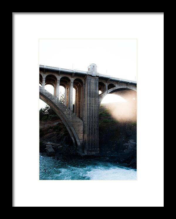 Spokane Framed Print featuring the photograph Arches by Troy Stapek