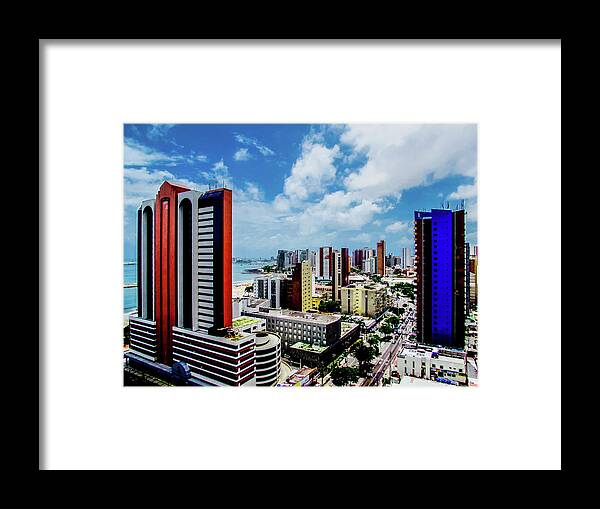 Architecture And Building Framed Print featuring the photograph Architecture and Building by Cesar Vieira