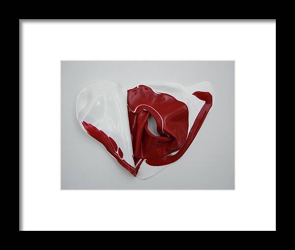 Heart Art Framed Print featuring the painting Heartfelt 1 by Madeleine Arnett