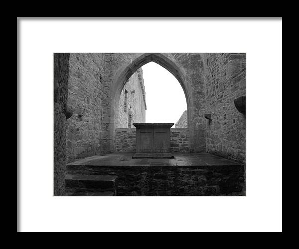 Arch Framed Print featuring the photograph Ardfert Cathedral by John Moyer