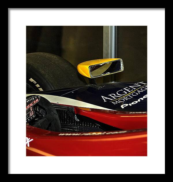 Indy Framed Print featuring the photograph Argent Mortgage Pioneer Indy Car 21162 by Jerry Sodorff