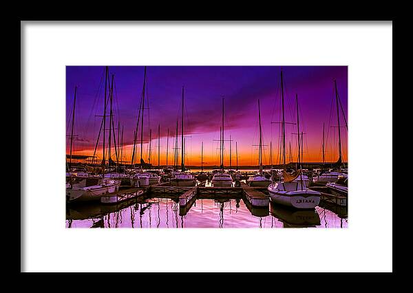 Sunset Framed Print featuring the photograph Ariana's Sunset by TK Goforth