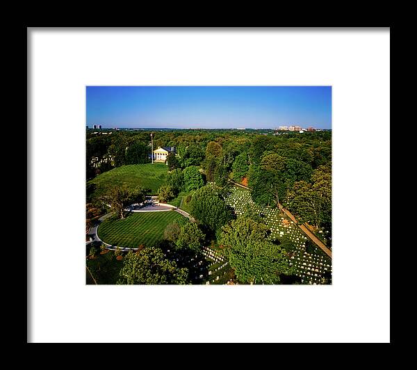 Arlington Cemetery Framed Print featuring the photograph Arlington Cemetery by Mountain Dreams