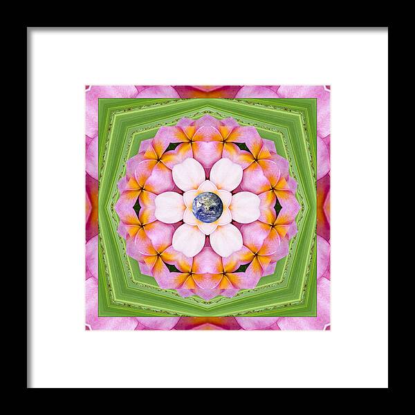 Mandalas Framed Print featuring the photograph Aroma Rouge by Bell And Todd