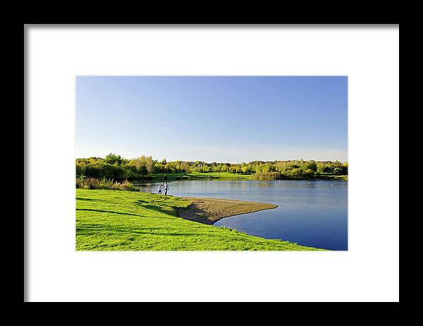 Europe Framed Print featuring the photograph Around Barton Marina Lake by Rod Johnson