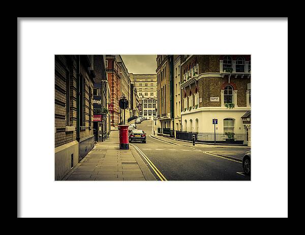 April 2015 Framed Print featuring the photograph Around the Corner by Nicky Jameson